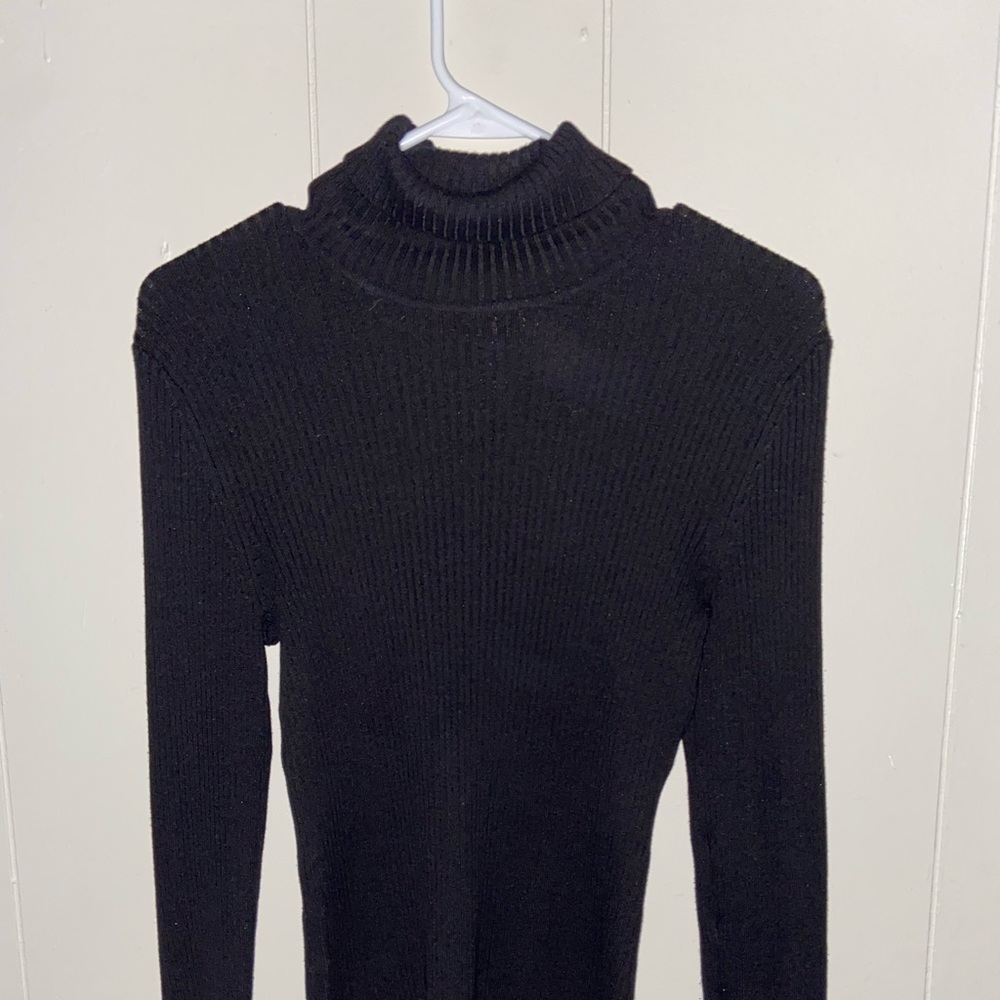 Chico’s black turtle neck
